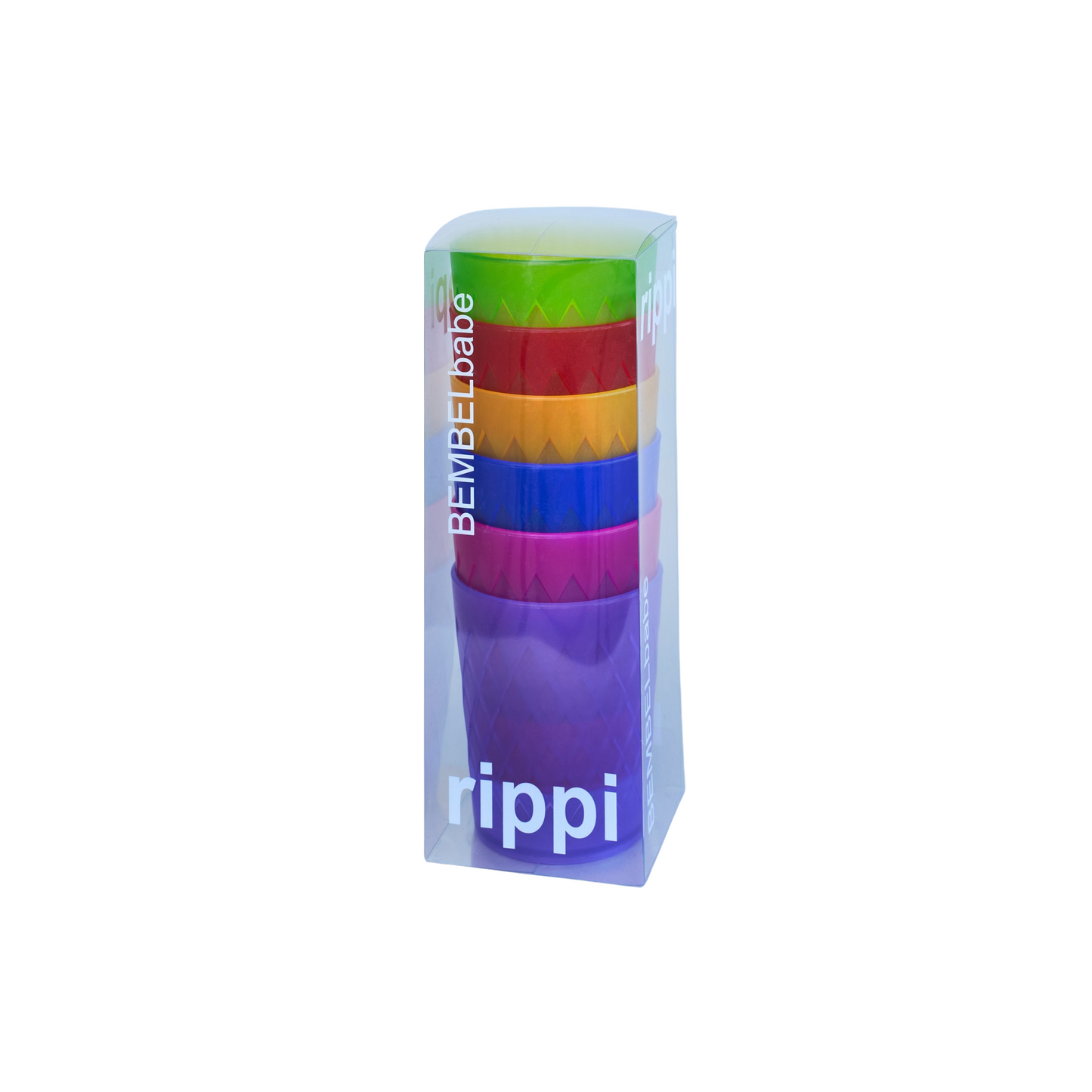 BEMBELbabe | Rippi, kleines Geripptes | Becher 0,2 l | in verschiedenen Farben