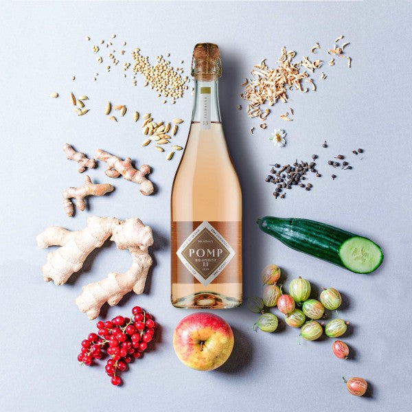 Dr. Höhl's | POMP Bio-Aperitif 0,0 | alkoholfrei | feinherb | 0,75 l