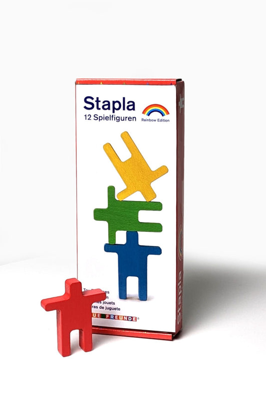 STAPLA Spielfiguren | Regenbogen | Neue Freunde