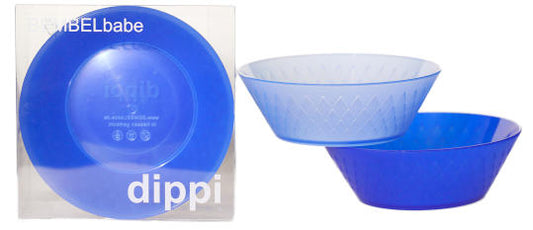 BEMBELbabe | Dippi, Dippche | Schüssel 400 ml | 4 Schüsseln in verschiedenen Farbkombinationen