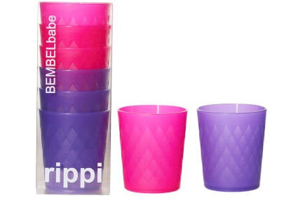 BEMBELbabe | Rippi, kleines Geripptes | Becher 0,2 l | in verschiedenen Farben