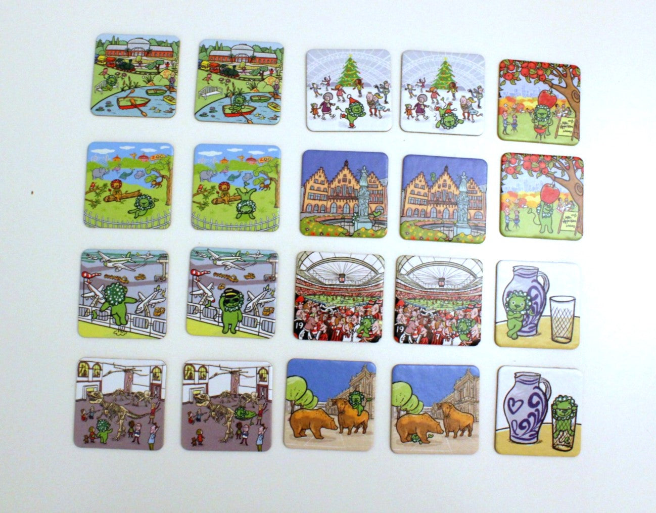 Leopaulino entdeckt Frankfurt | Das Memo-Spiel