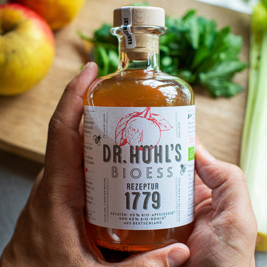 Dr. Höhl's | BioEss Rezeptur 1779 Apfelessig mit Honig | 0,35 l