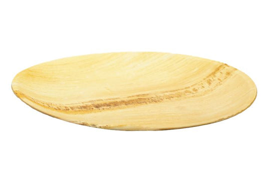 Naturblatt | Palmblatt Teller | rund | Ø 18 cm | 25 Stück