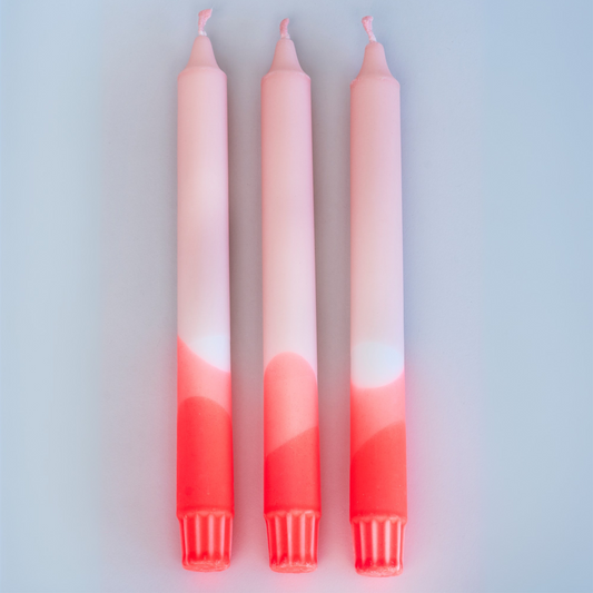 combocoral | Kerze | Funky Nougat | „LIGHT NOUGAT” mit „ PINKISH NEON”