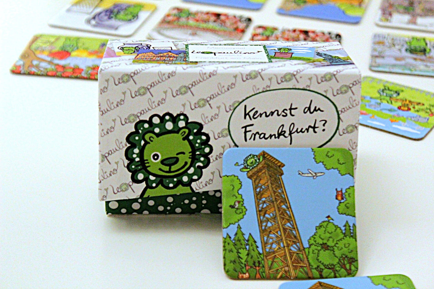 Leopaulino entdeckt Frankfurt | Das Memo-Spiel