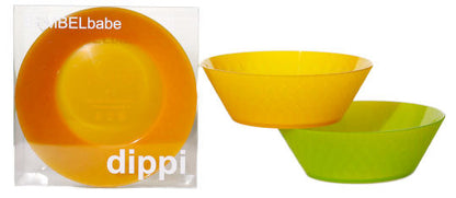 BEMBELbabe | Dippi, Dippche | Schüssel 400 ml | 4 Schüsseln in verschiedenen Farbkombinationen