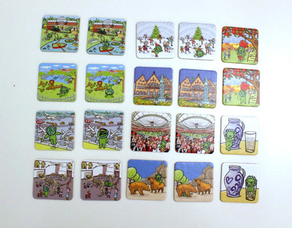 Leopaulino entdeckt Frankfurt | Das Memo-Spiel