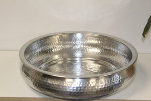 Calma Ceramics | Obstschale von Tadé | Durchmesser 35 cm | Silber