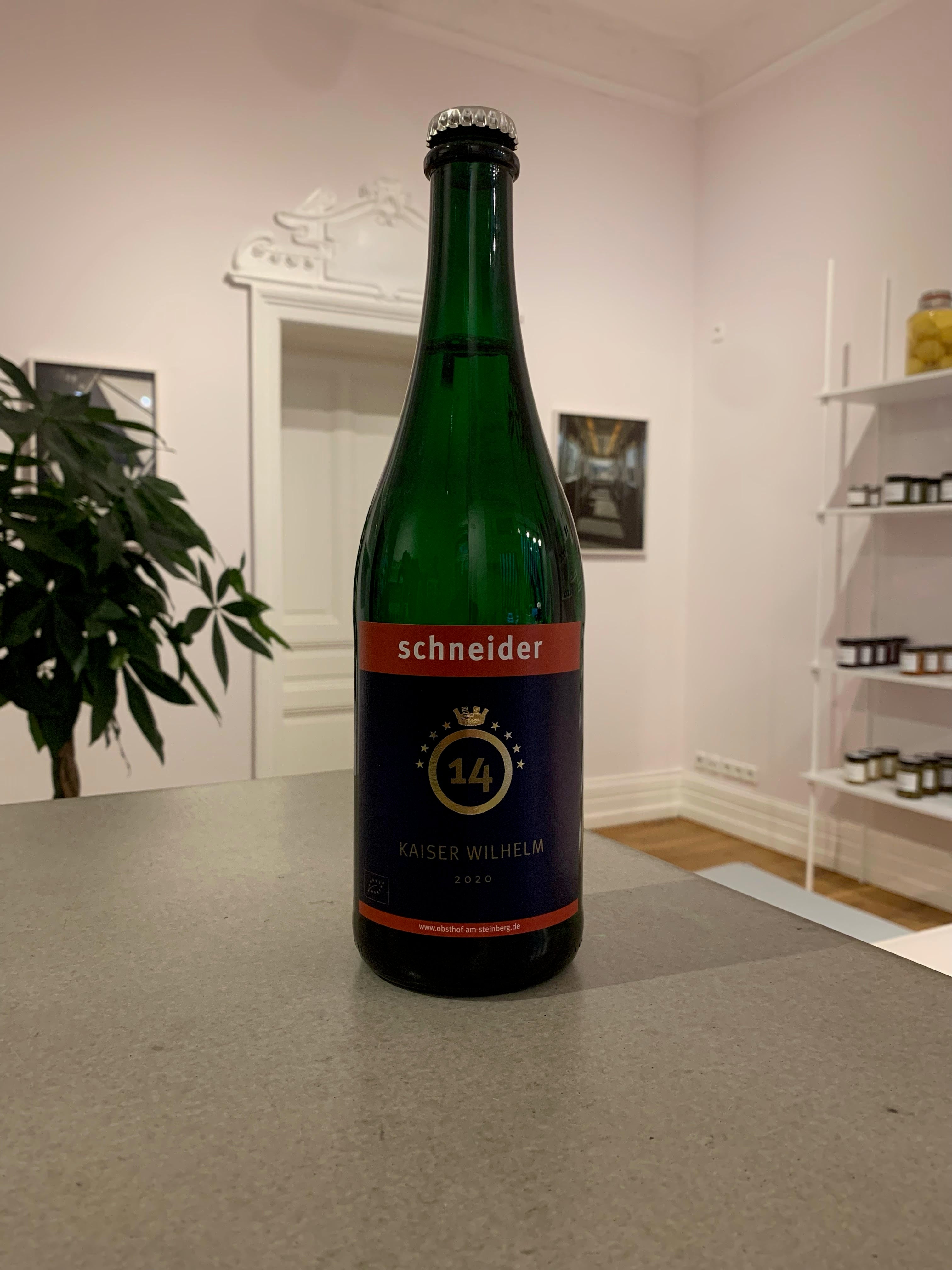 Bubbles & Pickles | Schneider Kaiser Wilhelm | Sortenreiner Apfel-Cidre | 0,75 l